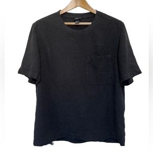 H&M relaxed fit Linen blend pocket tee